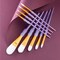 RCC 307 | Crafter's Choice™ 9pc White Taklon Variety Brush Set